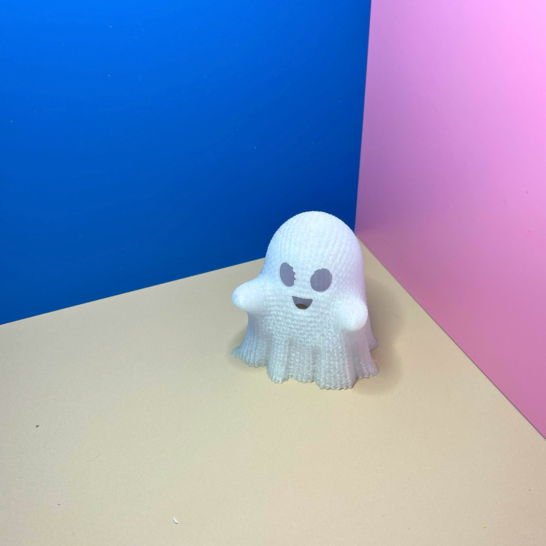 3D-Printed Crochet Ghost