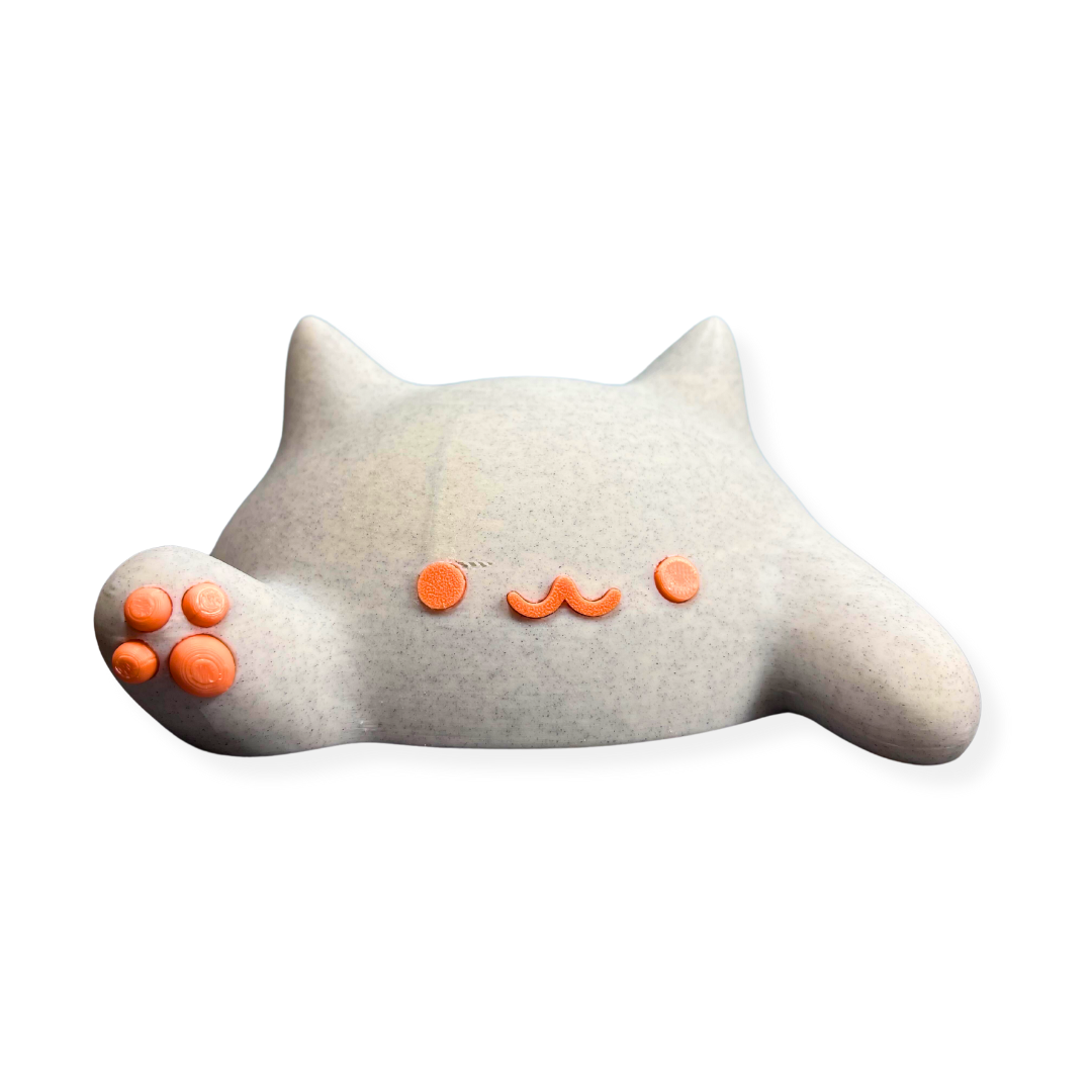 Adorable 3D Printed Cat Desk Toy - Perfect Gifts for Cat Lovers