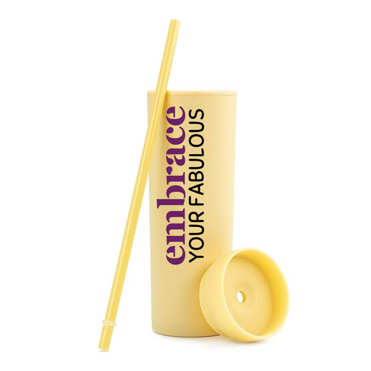 PRIDE-themed Personalized Tumblers with Lid and Straw