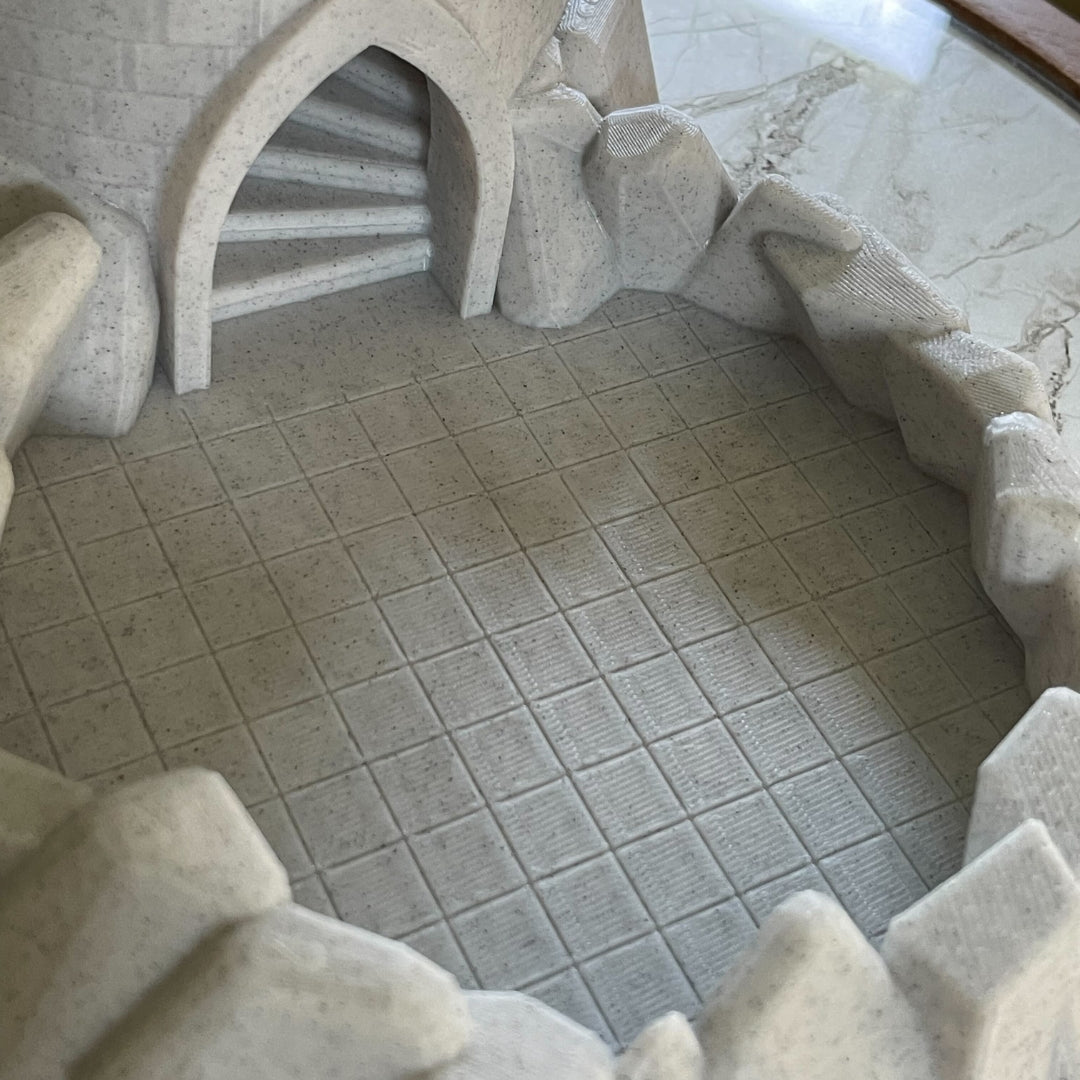 3D-Printed D&D Castle Dice Tower - Enhance Your Game with Fun and Functionality!