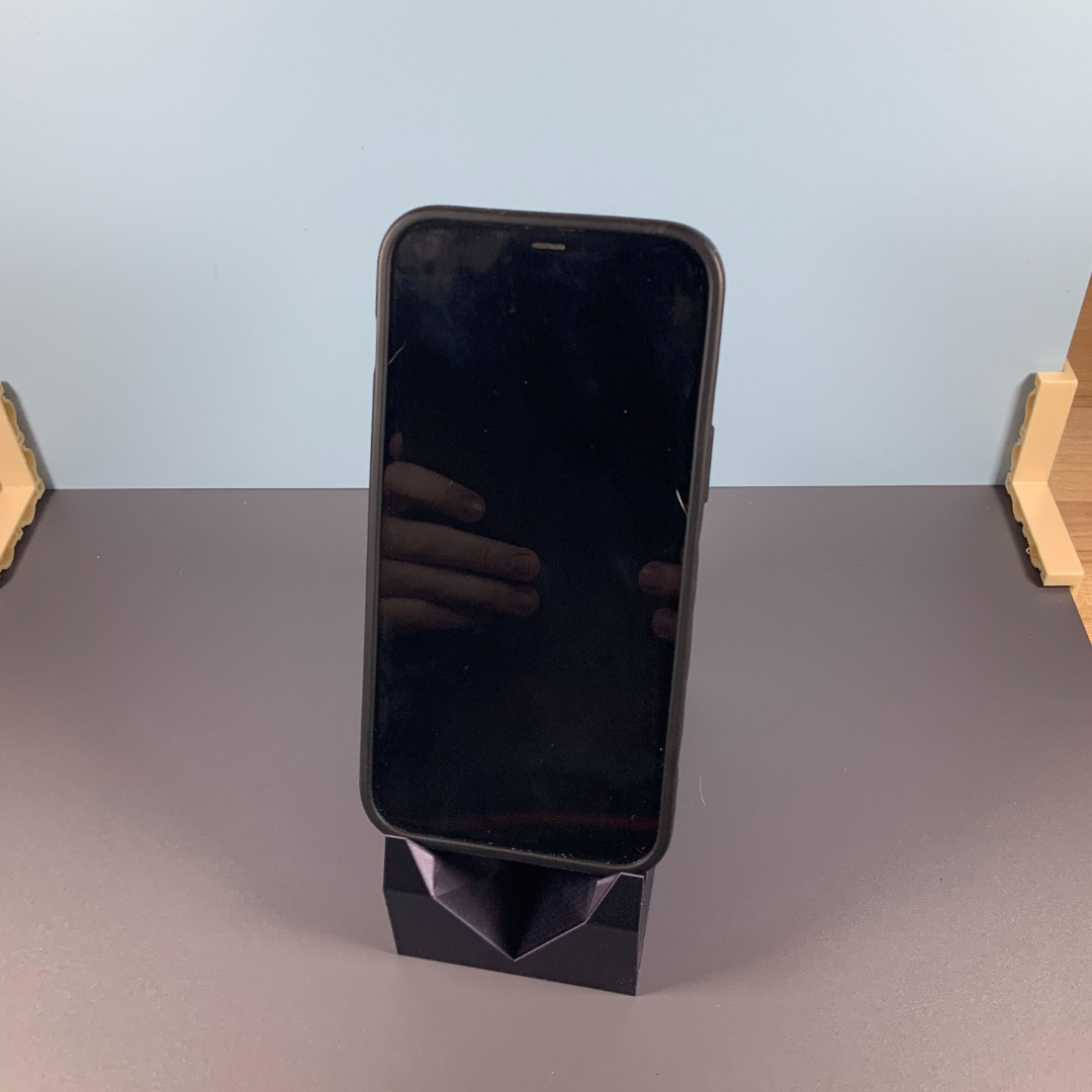 3D Printed Phone Stand with Built-in Drawer: Cute and Functional Phone Stand