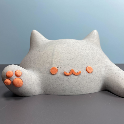 Adorable 3D Printed Cat Desk Toy - Perfect Gifts for Cat Lovers