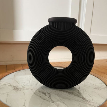 3D Printed Modern Minimalist Geometric Decorative Circle Vase