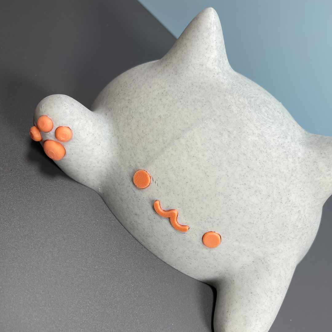 Adorable 3D Printed Cat Desk Toy - Perfect Gifts for Cat Lovers