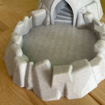 3D-Printed D&D Castle Dice Tower - Enhance Your Game with Fun and Functionality!