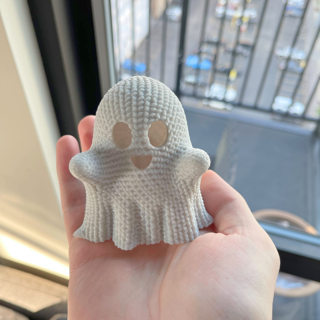 3D-Printed Crochet Ghost