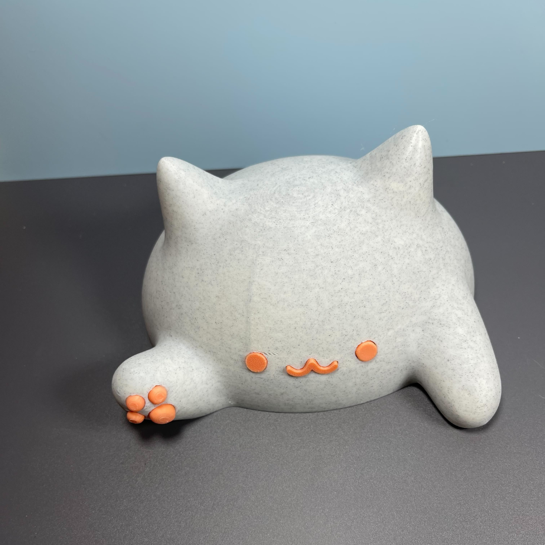 Adorable 3D Printed Cat Desk Toy - Perfect Gifts for Cat Lovers