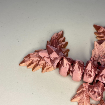 3D-Printed Baby Spike Dragon Keychain