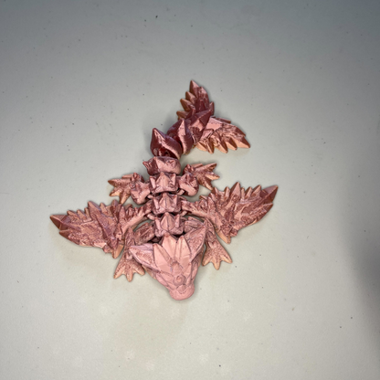 3D-Printed Baby Spike Dragon Keychain