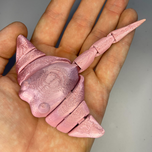 3D-Printed Baby Fidget Manta Ray
