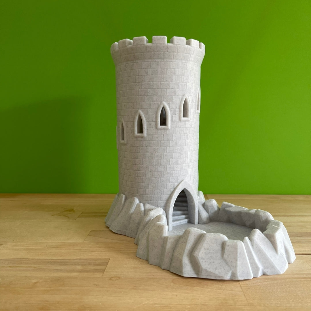 3D-Printed D&D Castle Dice Tower - Enhance Your Game with Fun and Functionality!