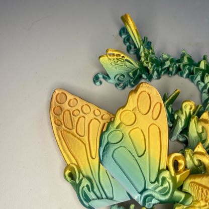 3D-Printed Butterfly Dragon