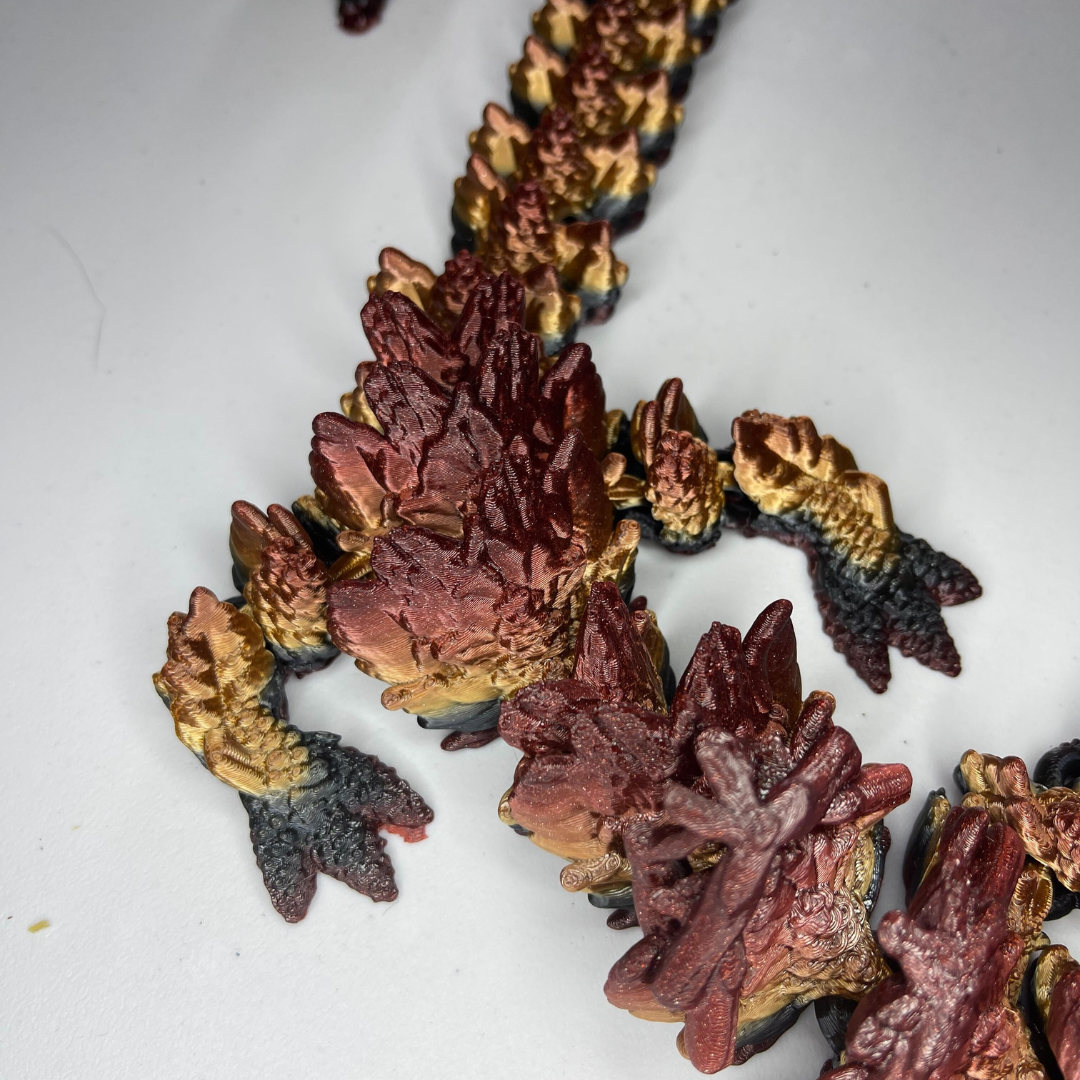 3D-Printed Autumn Dragon