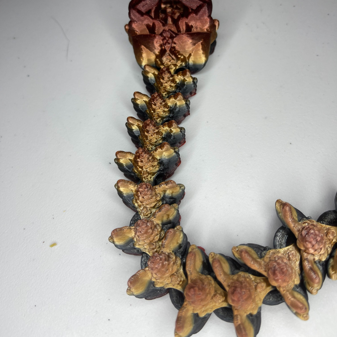 3D-Printed Autumn Dragon