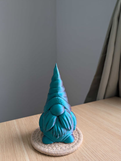 3D-Printed Holiday Gnome – Festive Christmas Decoration, Customizable Colors