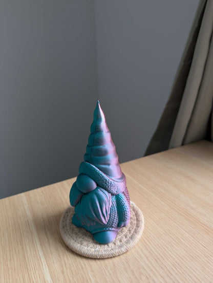 3D-Printed Holiday Gnome – Festive Christmas Decoration, Customizable Colors