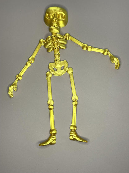 3D-Printed Articulated Skeleton