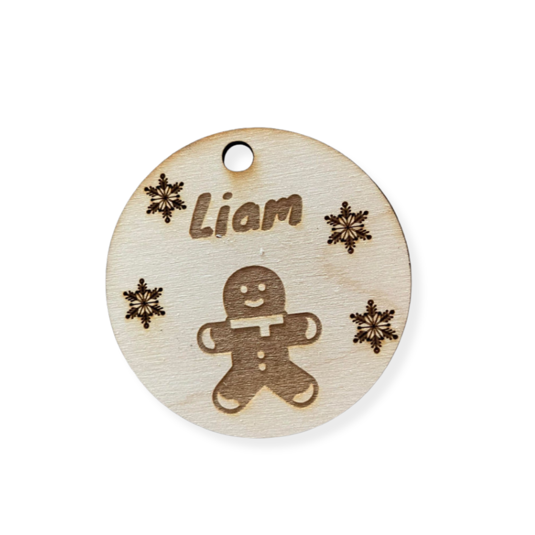 Personalized Gingerbread Ornament