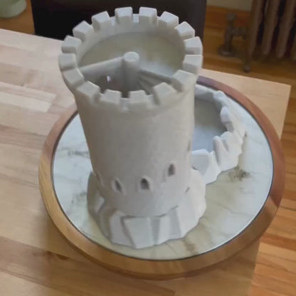 3D-Printed D&D Castle Dice Tower - Enhance Your Game with Fun and Functionality!