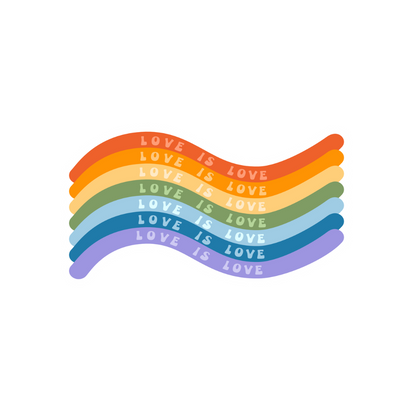 Retro Pride Stickers | PRIDE-themed Stickers