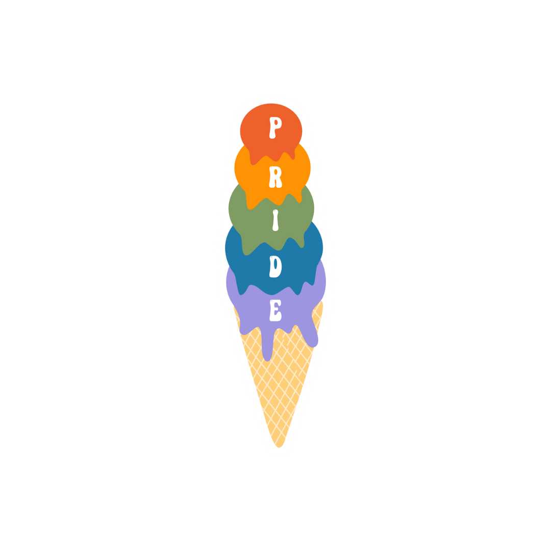 Retro Pride Stickers | PRIDE-themed Stickers