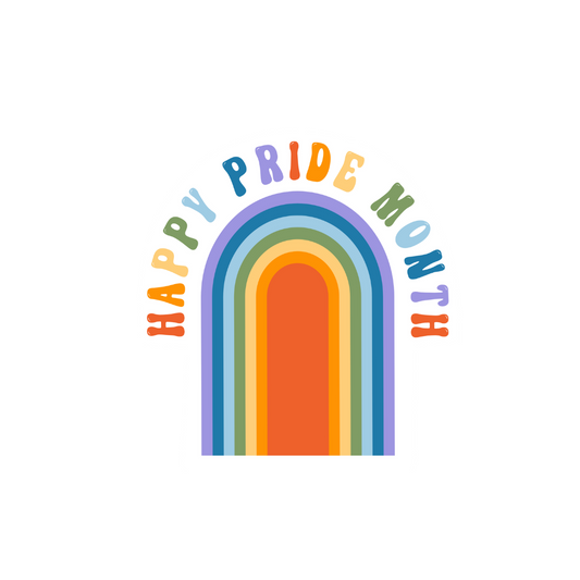 Retro Pride Stickers | PRIDE-themed Stickers