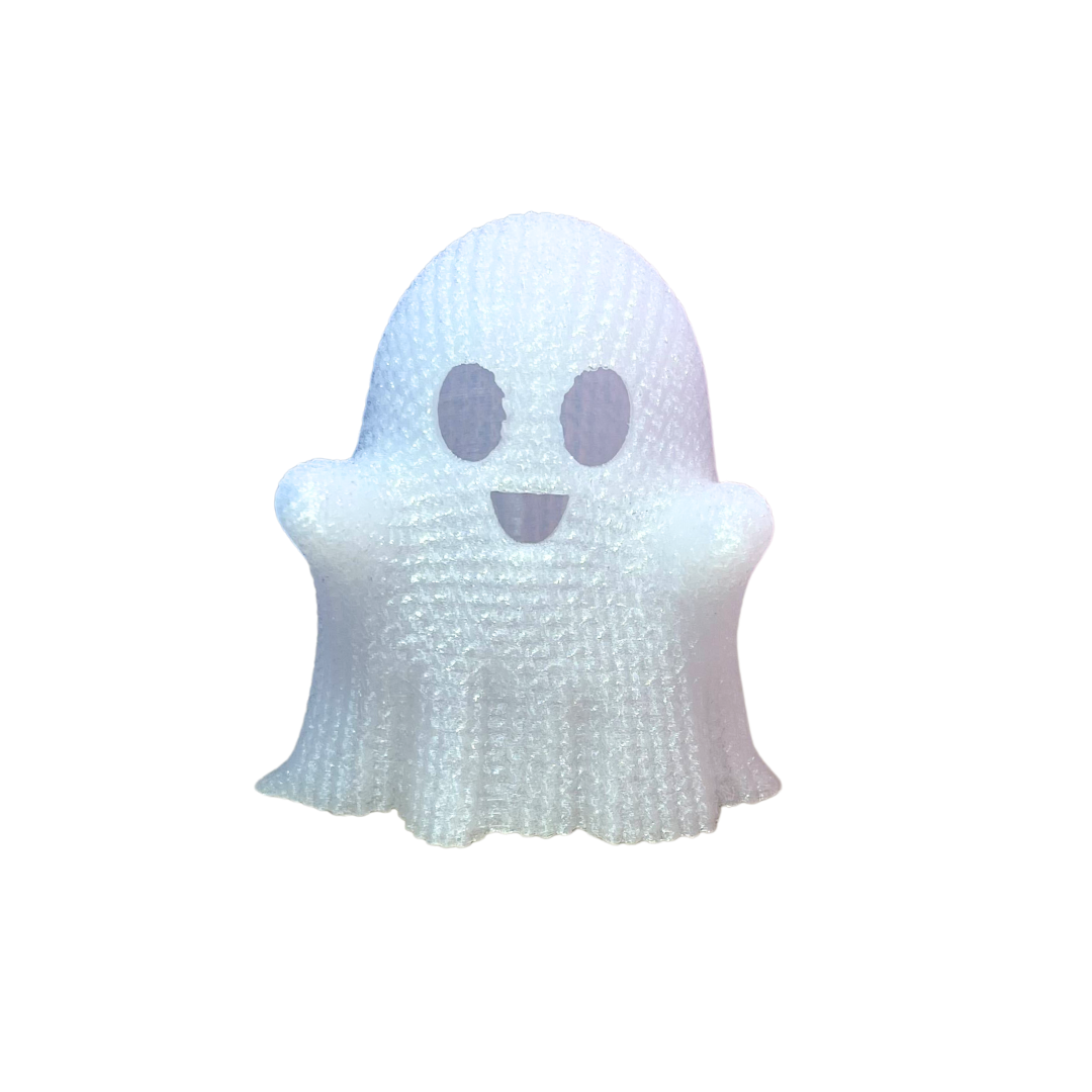 3D-Printed Crochet Ghost