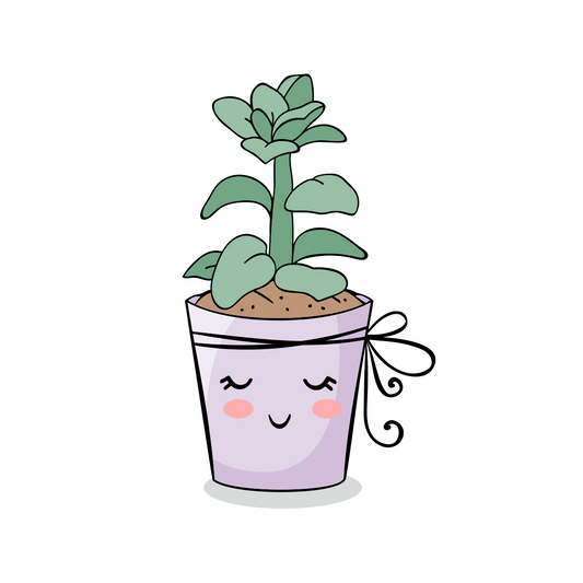 Cute Plant Stickers for Succulent, Cactus, and Palm Tree Lovers!