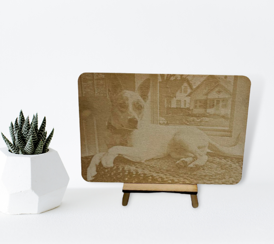 Custom Pet Portraits on Wood | Customized Gifts for Pet Owners and Pet Lovers