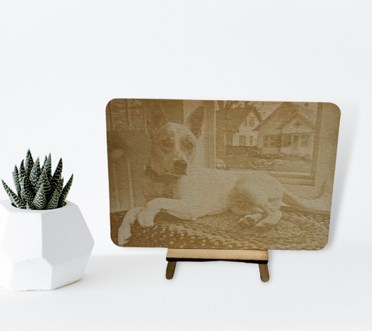 Custom Pet Portraits on Wood | Customized Gifts for Pet Owners and Pet Lovers