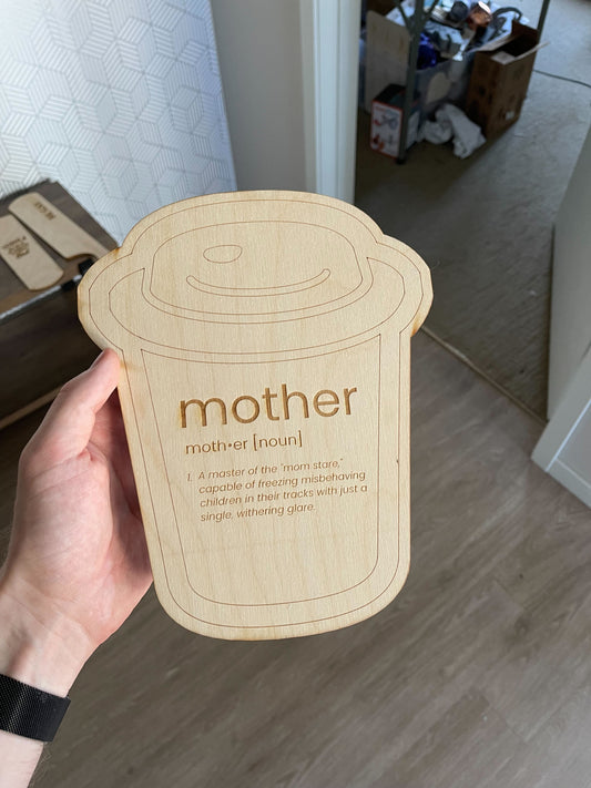 Ultimate Mother's Day Gift - Wooden Dual Purpose Coffee and Snack Tray