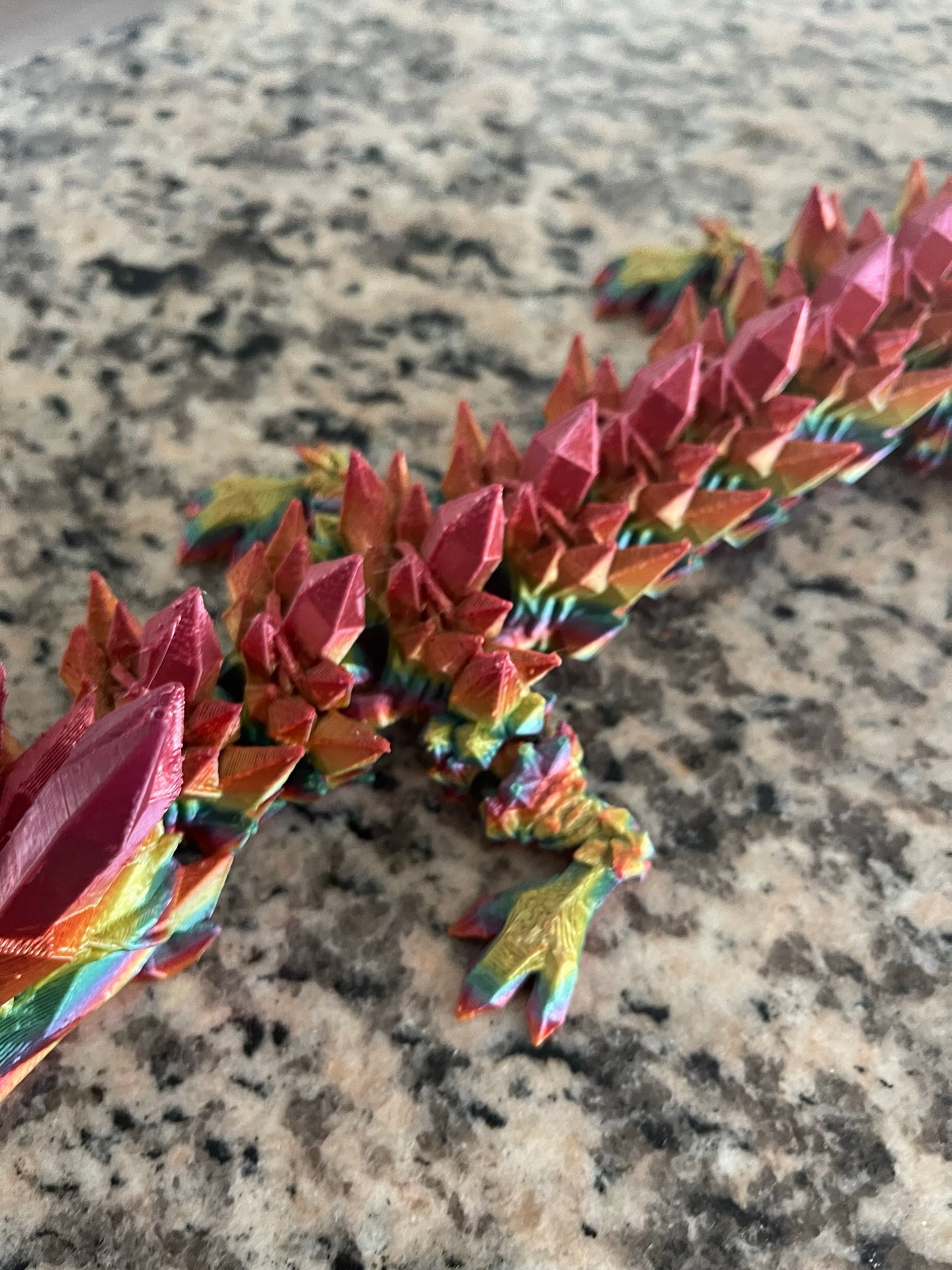 Crystal Dragon - 3D Printed Toy