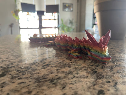 Crystal Dragon - 3D Printed Toy